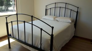 Our custom-made metal bed